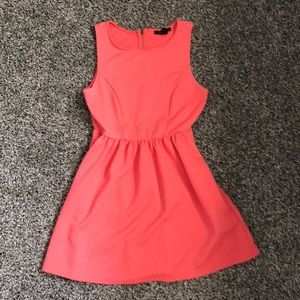 Coral dress